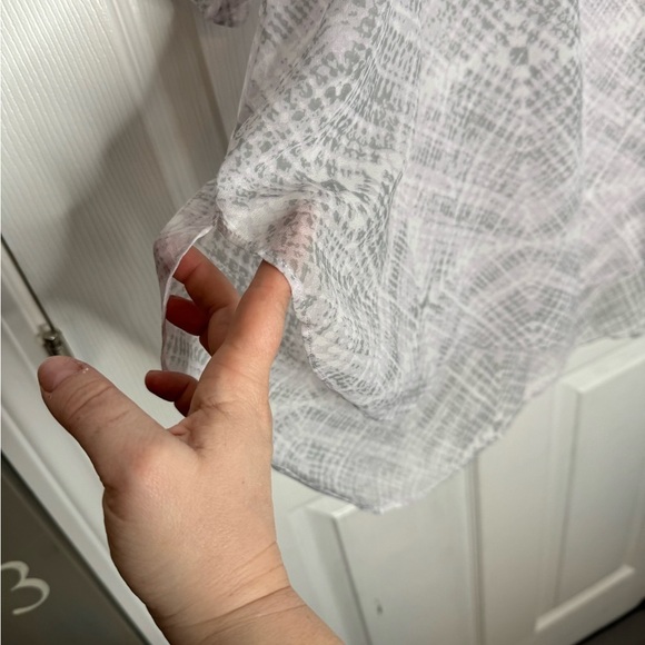 O’NEILL NWT Sheer Gray Beach‎ Cover Up Size M/L - Picture 6 of 9